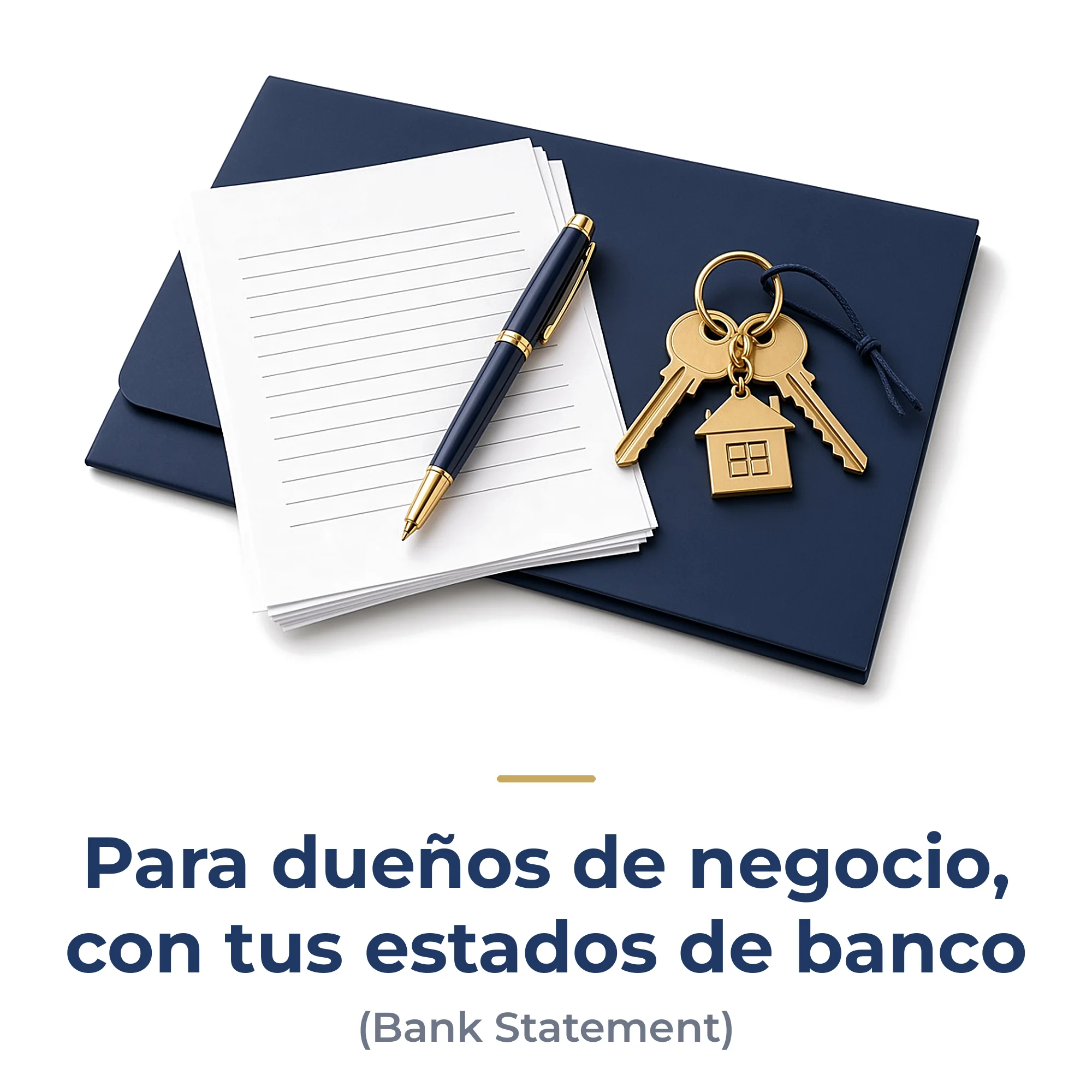 Para dueños de negocio, con tus estados de banco (Bank Statement) – Infinity Wholesale Mortgages